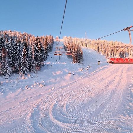 Lyxig Stuga Pa Branaesberget Sysslebäck Buitenkant foto