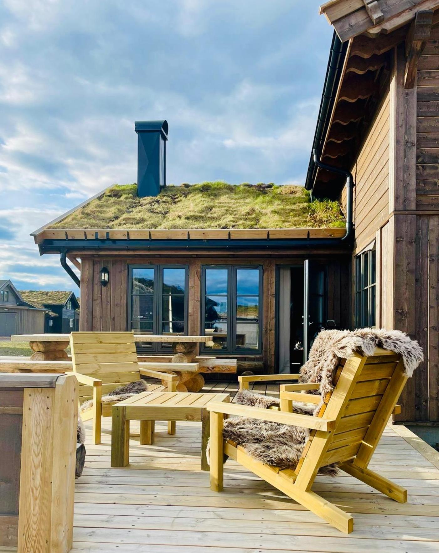 Lyxig Stuga Pa Branaesberget Sysslebäck Buitenkant foto